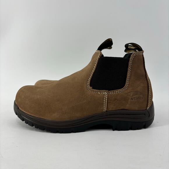 Avenger Womens Sz 8 Work Chelsea Boots Foreman Romeo Pull On - Picture 11 of 11